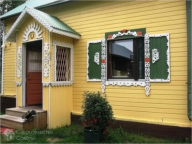 Ставни на окна своими руками