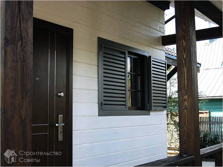 Ставни на окна своими руками