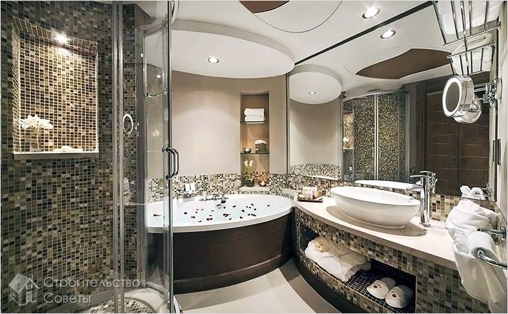 Как положить плитку в ванной комнате