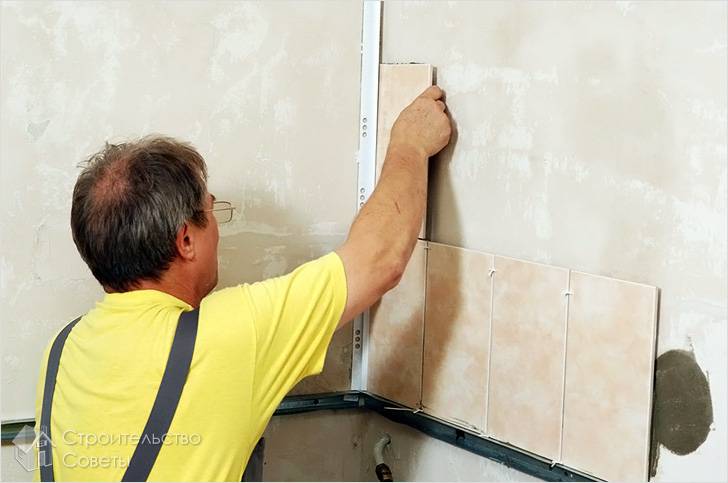 Монтаж первого ряда