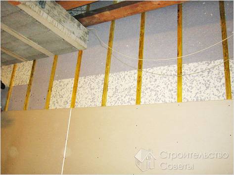 Установка звукоизоляции