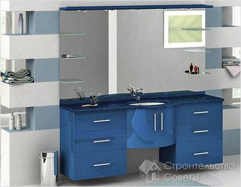 Сокрытие труб за мебелью