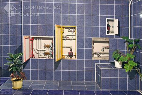 Сокрытие в стене