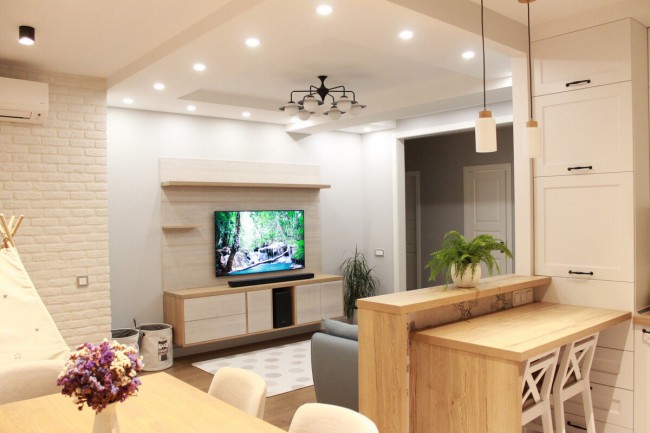 Кухня, совмещенная с гостиной: лучшие идеи интерьеров, фото дизайна и советы