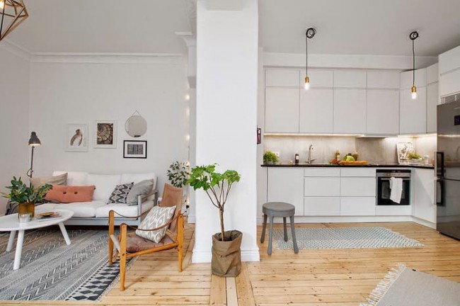 Кухня, совмещенная с гостиной: лучшие идеи интерьеров, фото дизайна и советы