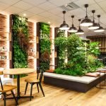 Цветы в стене