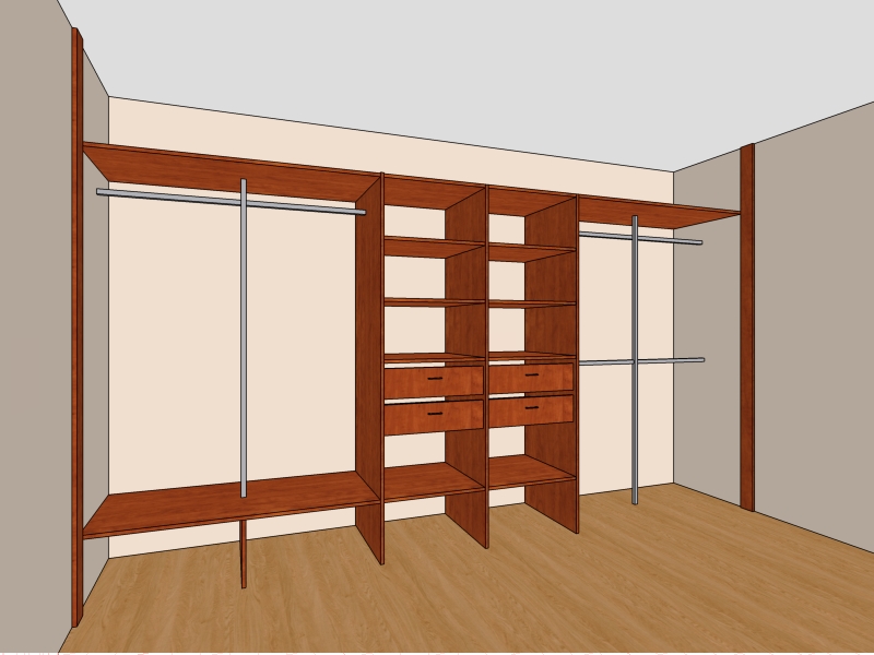 Как сделать встроенный шкаф купе-идеи, чертежи, пошаговая инструкция, советы