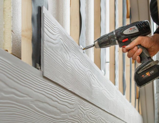 Облицовка дома сайдингом