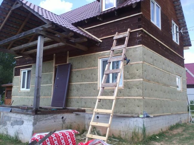 теплоизоляционного слоя