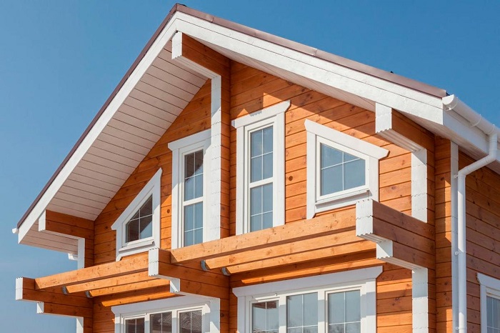 нестандартные окна в брусовом доме