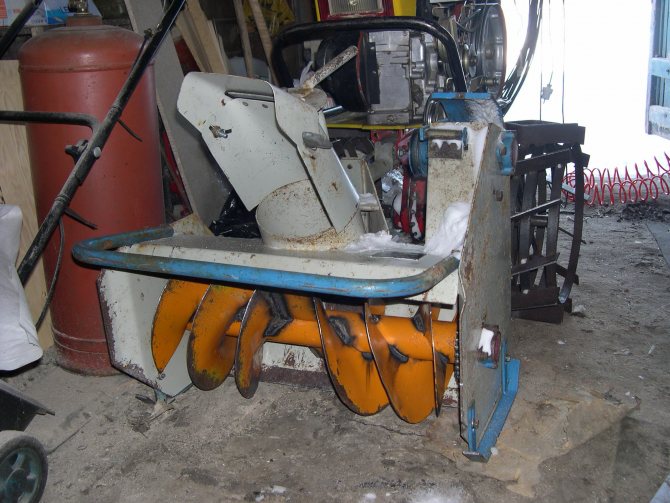 Снегоуборочная машина своими руками: возможные варианты