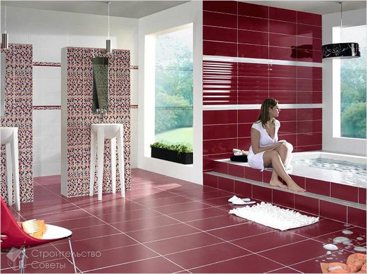 Итальянская плитка для ванны