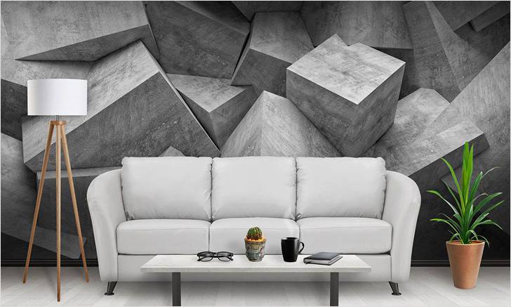 Как выбрать 3д обои для стен