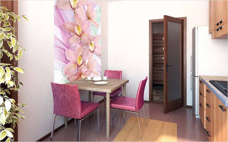 Панно в обеденной зоне