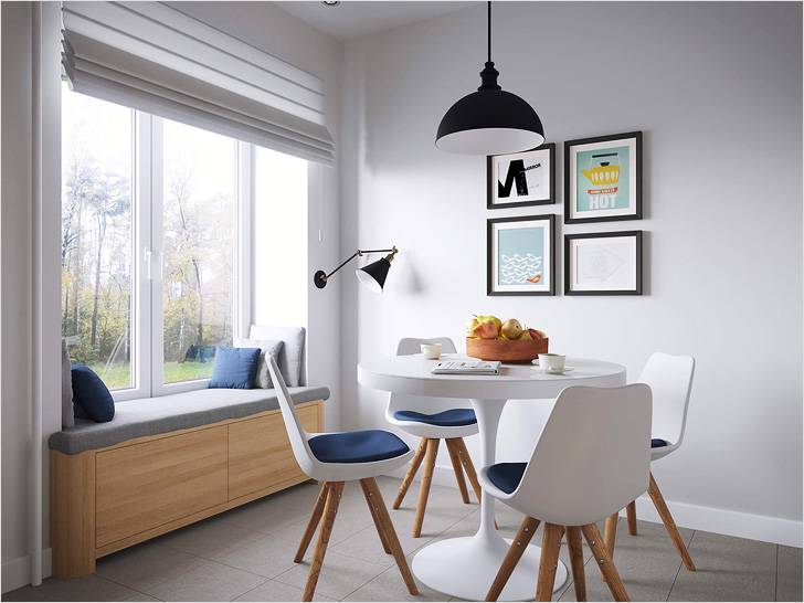 Модульная система под подоконником — универсальное место для хранения