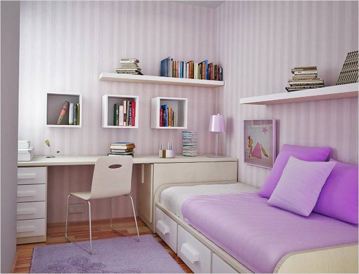 Как выбрать обои для маленькой спальни