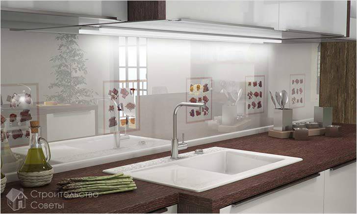 Стеклянные панели