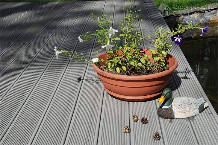 Укладка террасной доски