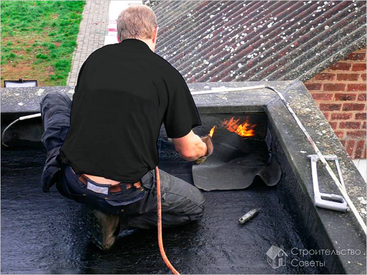 Примыкание гидроизоляции крыши