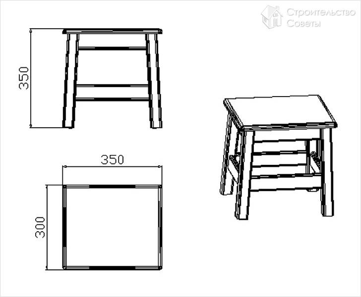 Мебель для беседки своими руками