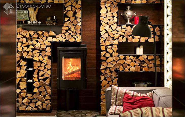 Поленница своими руками