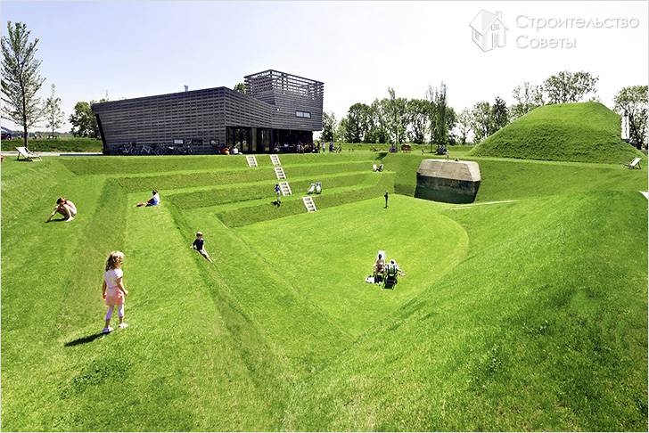 Придание участку геометрической формы