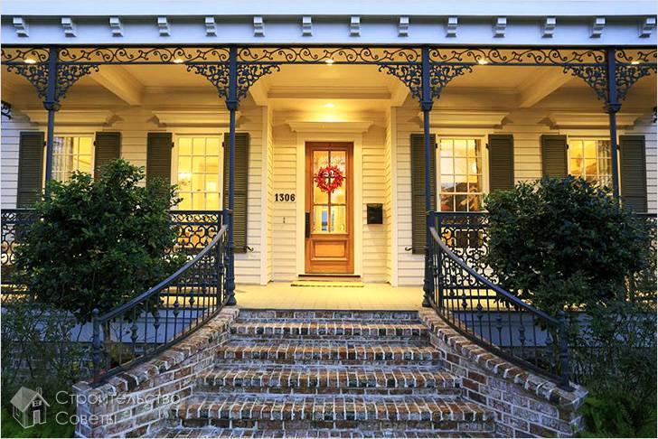 Как сделать ступеньки для крыльца