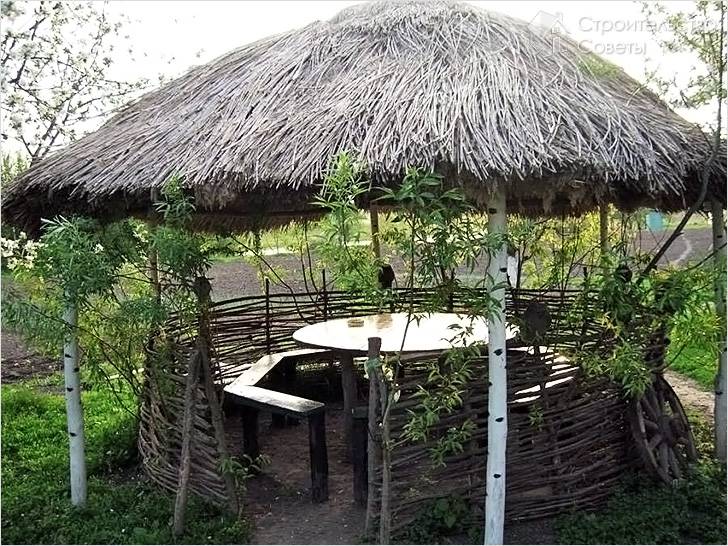 Мебель для беседки своими руками