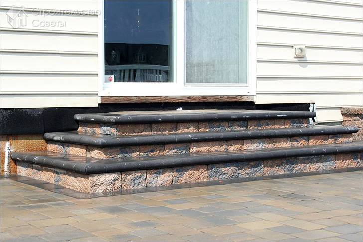 Как сделать ступеньки для крыльца