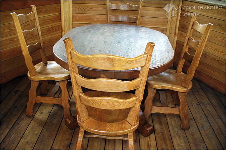 Изготовление мебели для беседки