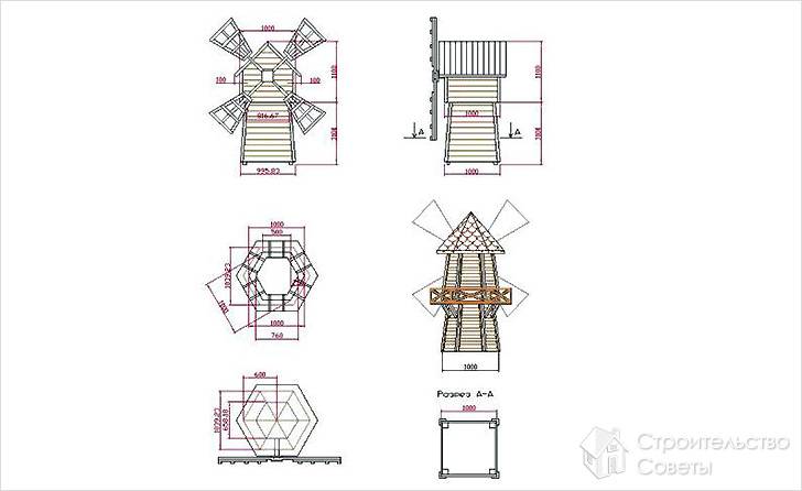 Мельница из дерева своими руками чертежи. Ветряная мельница чертежи с размерами для изготовления. Мельница декоративная для сада чертеж своими руками из дерева. Декоративная ветряная мельница чертежи с размерами. Декоративная мельница для сада чертежи с размерами из дерева.