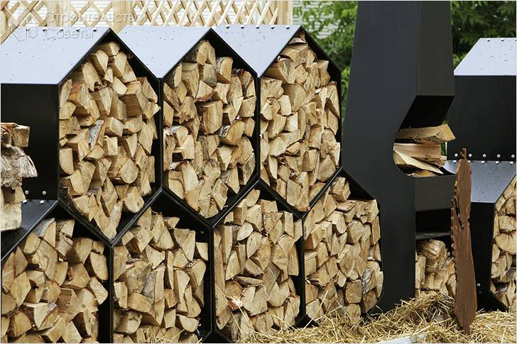 Поленница своими руками