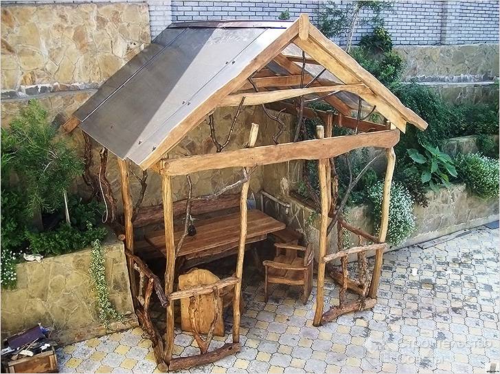Мебель для беседки своими руками