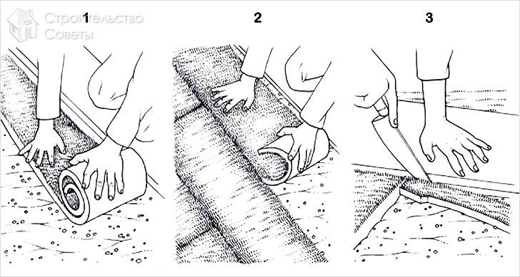 Технология укладки в схеме