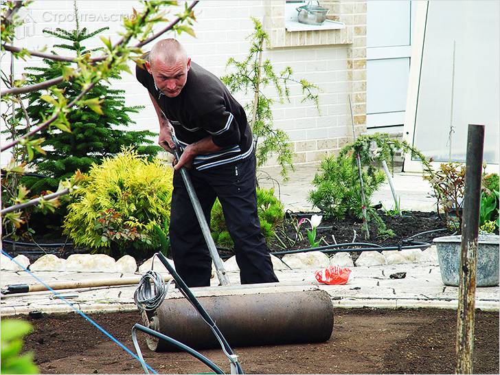 Трамбовка грунта