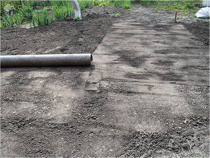 Трамбовка грунта