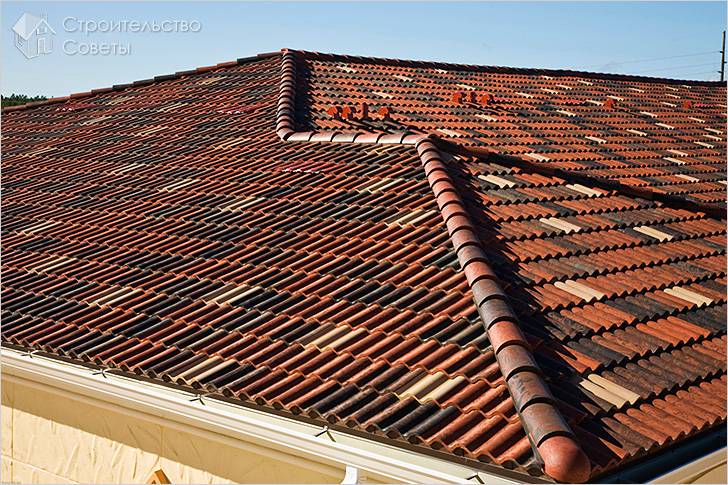 Как установить керамическую черепицу