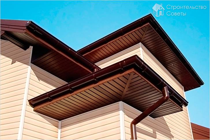 Как выполнить подшивку свесов крыши