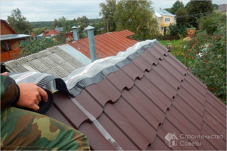 Особенности кровельного пирога