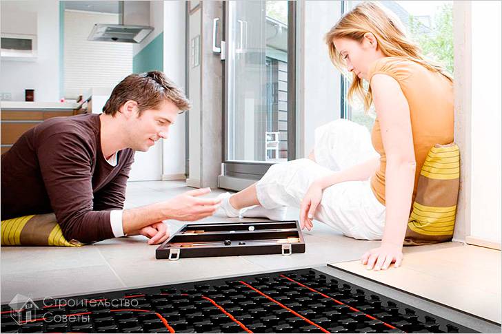 Как намотать и запустить водяной теплый пол