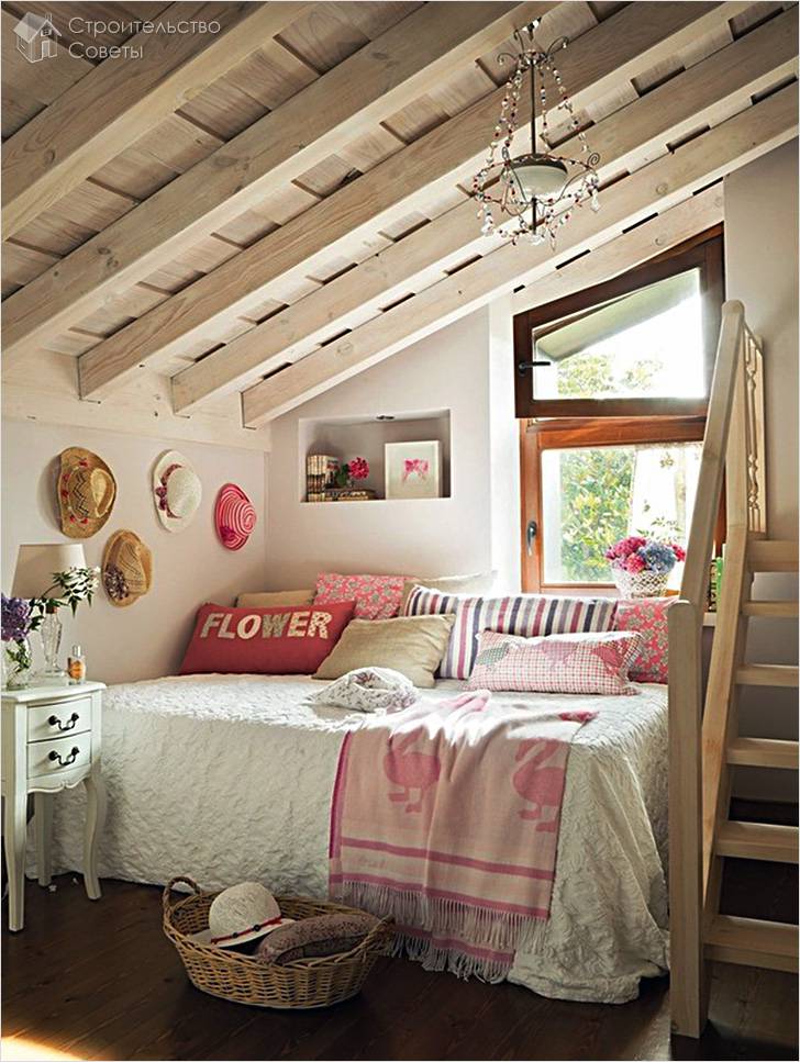 Детская комната на чердаке