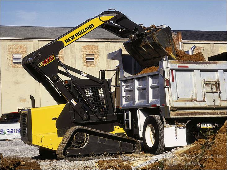 Мини-погрузчик гусеничного типа