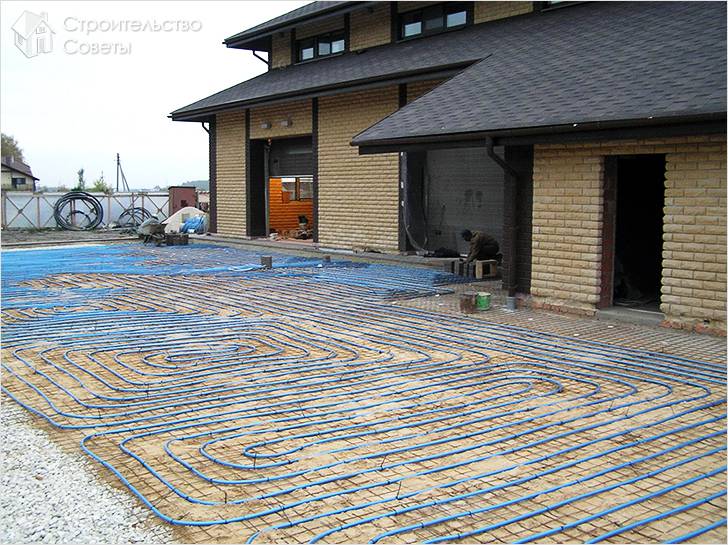 Обогрев придомовой территории