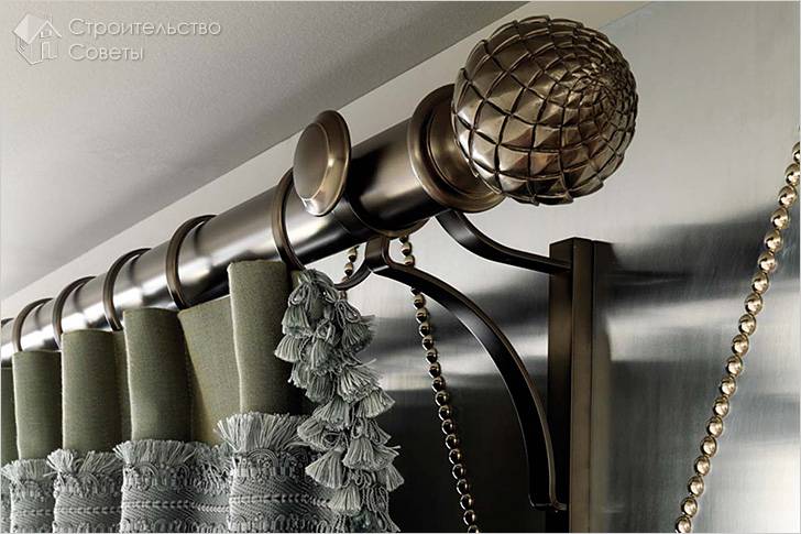 Особенности выбора карниза для штор