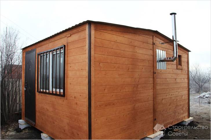 Баня-бытовка