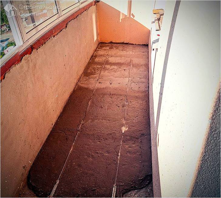 Изготовление стяжки