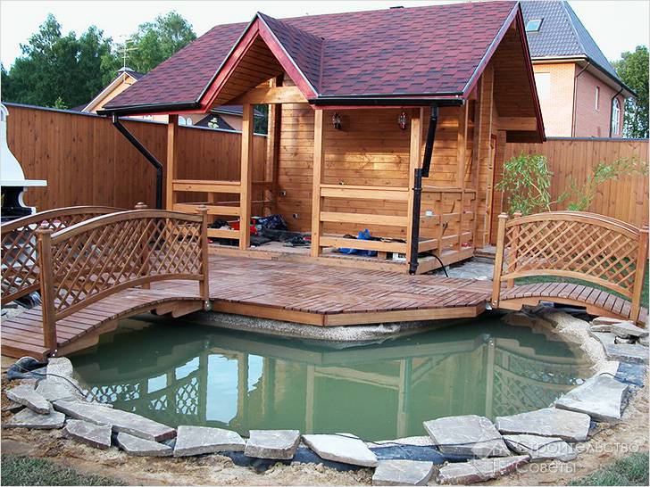 Баня из бруса своими руками