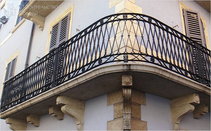 Балконное ограждение своими руками