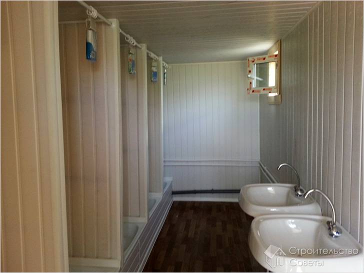 Внутреннее оформление с санузлом