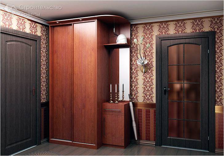 Обои в прихожей